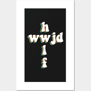 wwjd x hwlf Posters and Art